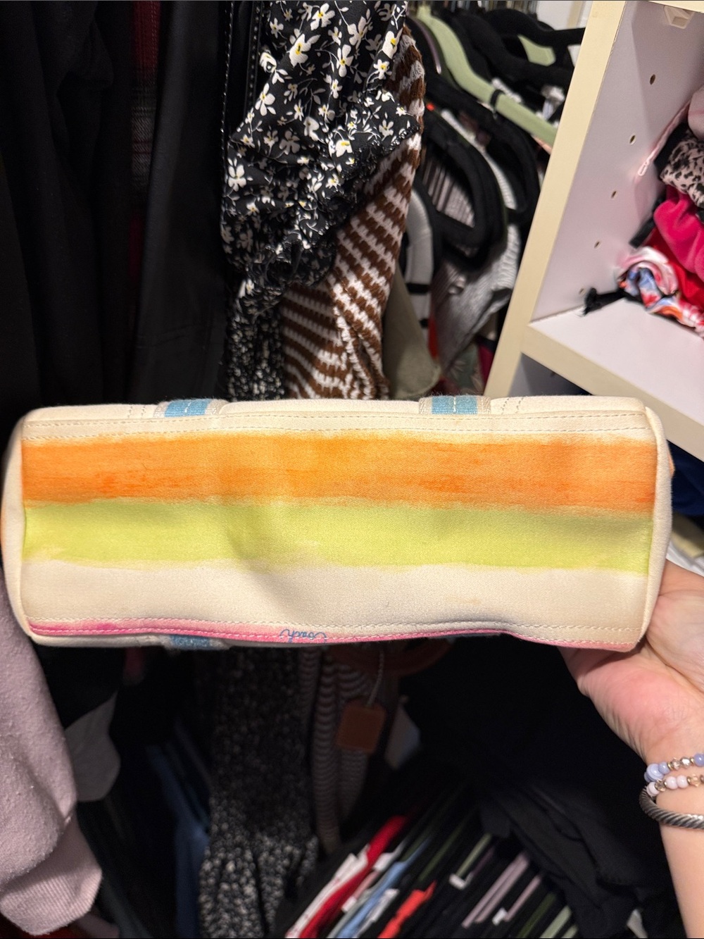 Coach Hamptons Water Color Small Handbag - Picture 12 of 12